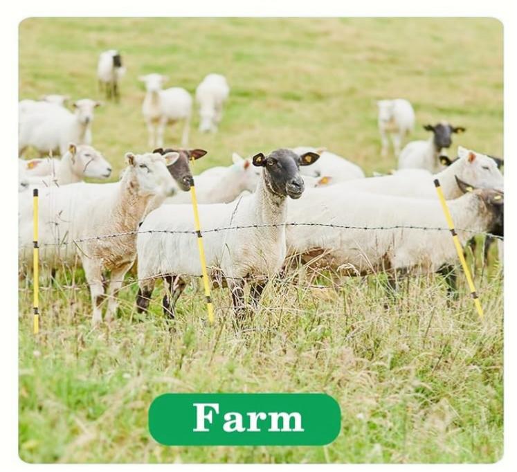 Pulwell fiberglass step-in fence post for livestock